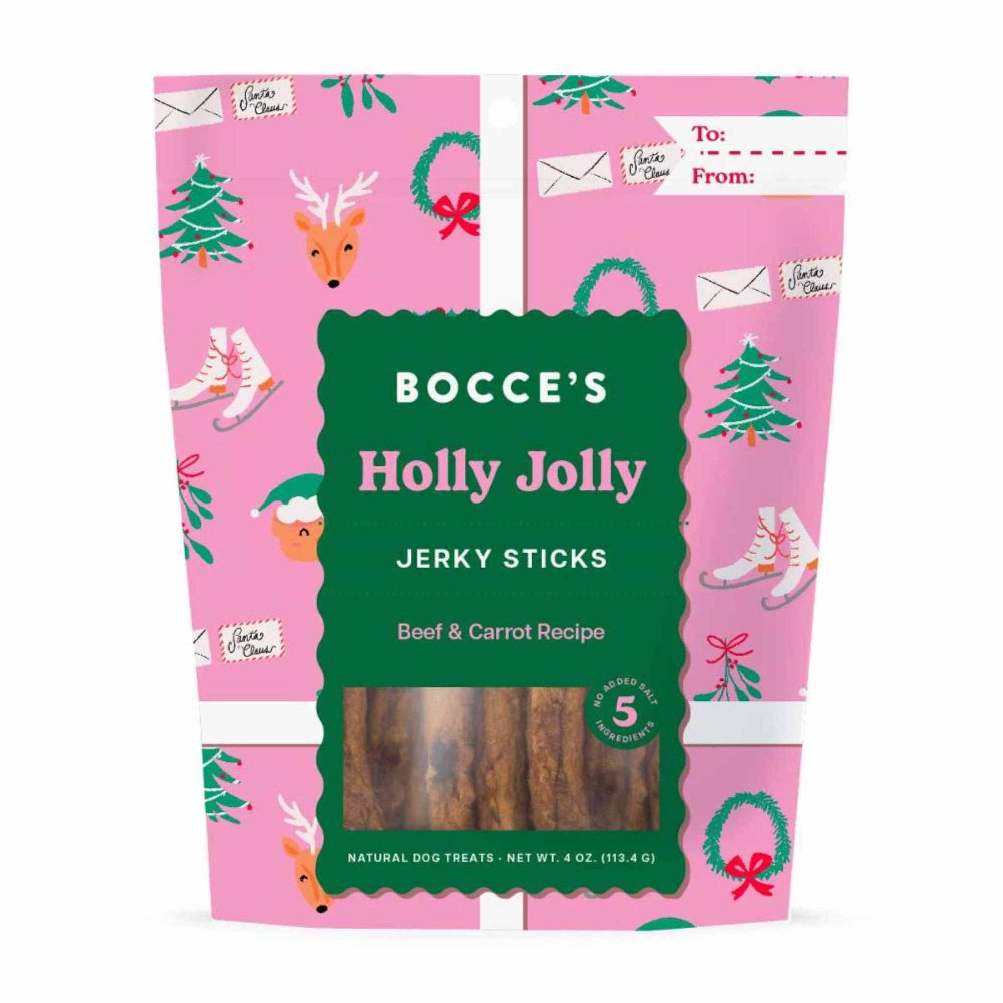 Bocce's Bakery Holly Jolly Jerky Treats