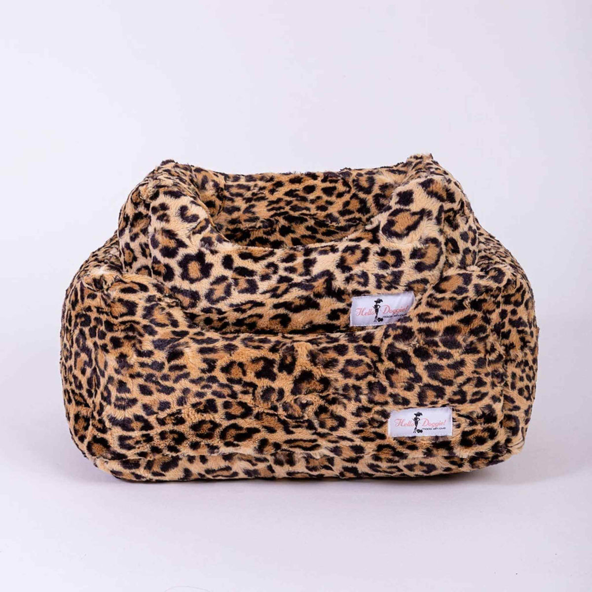 Animal print dog outlet bed