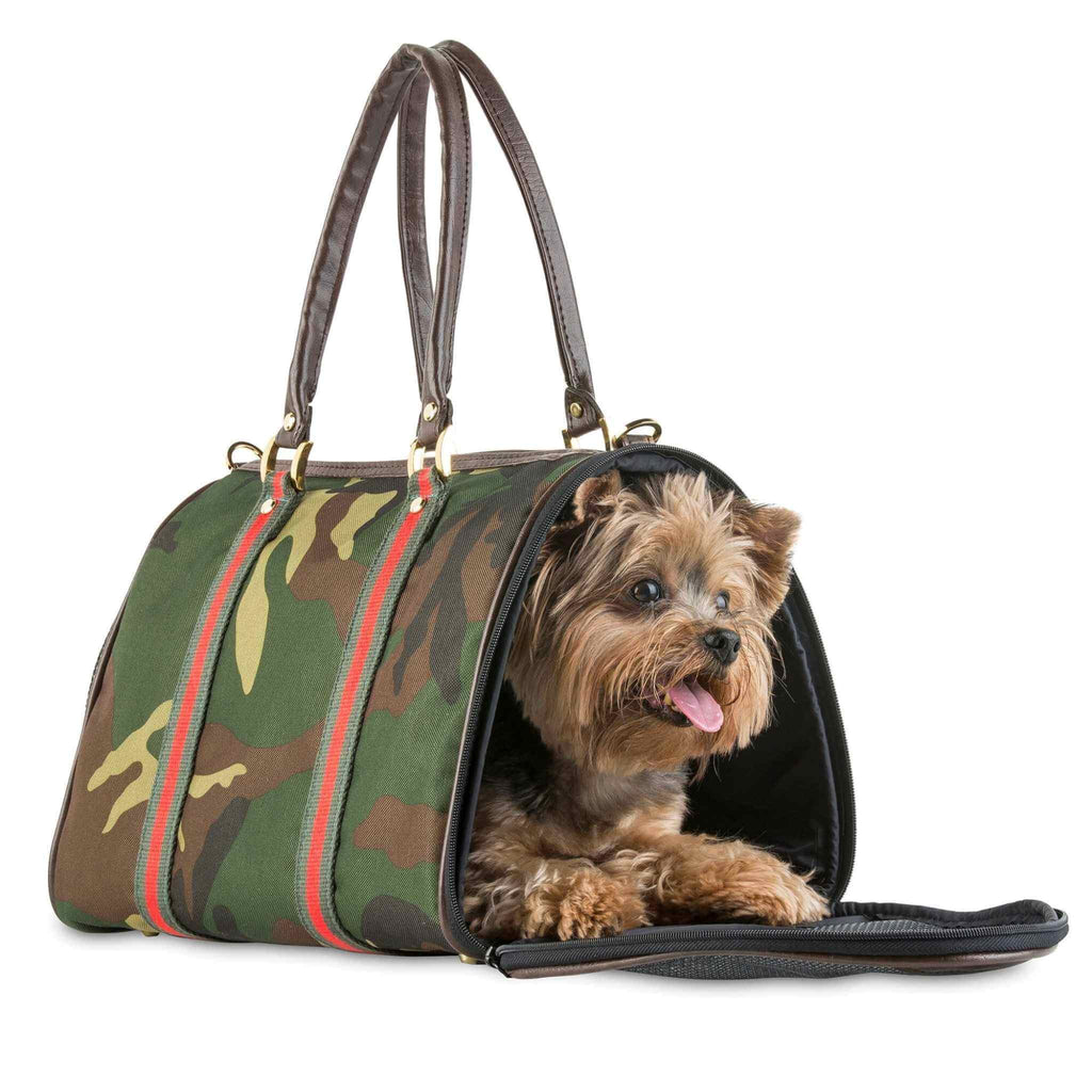 Metro Pet Carrier: Camo & Pink – TeaCups, Puppies & Boutique