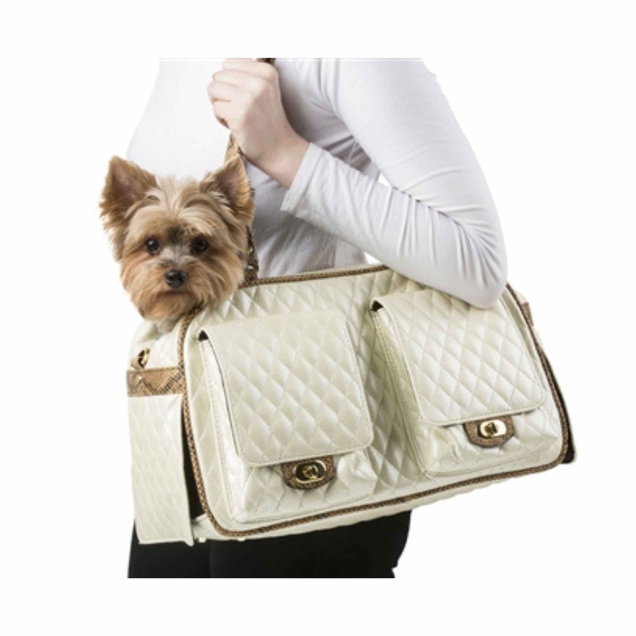 CHANEL New Travel Line Dog Carrier Bag Pet Carry Bag Small Dog Black Used B   eBay
