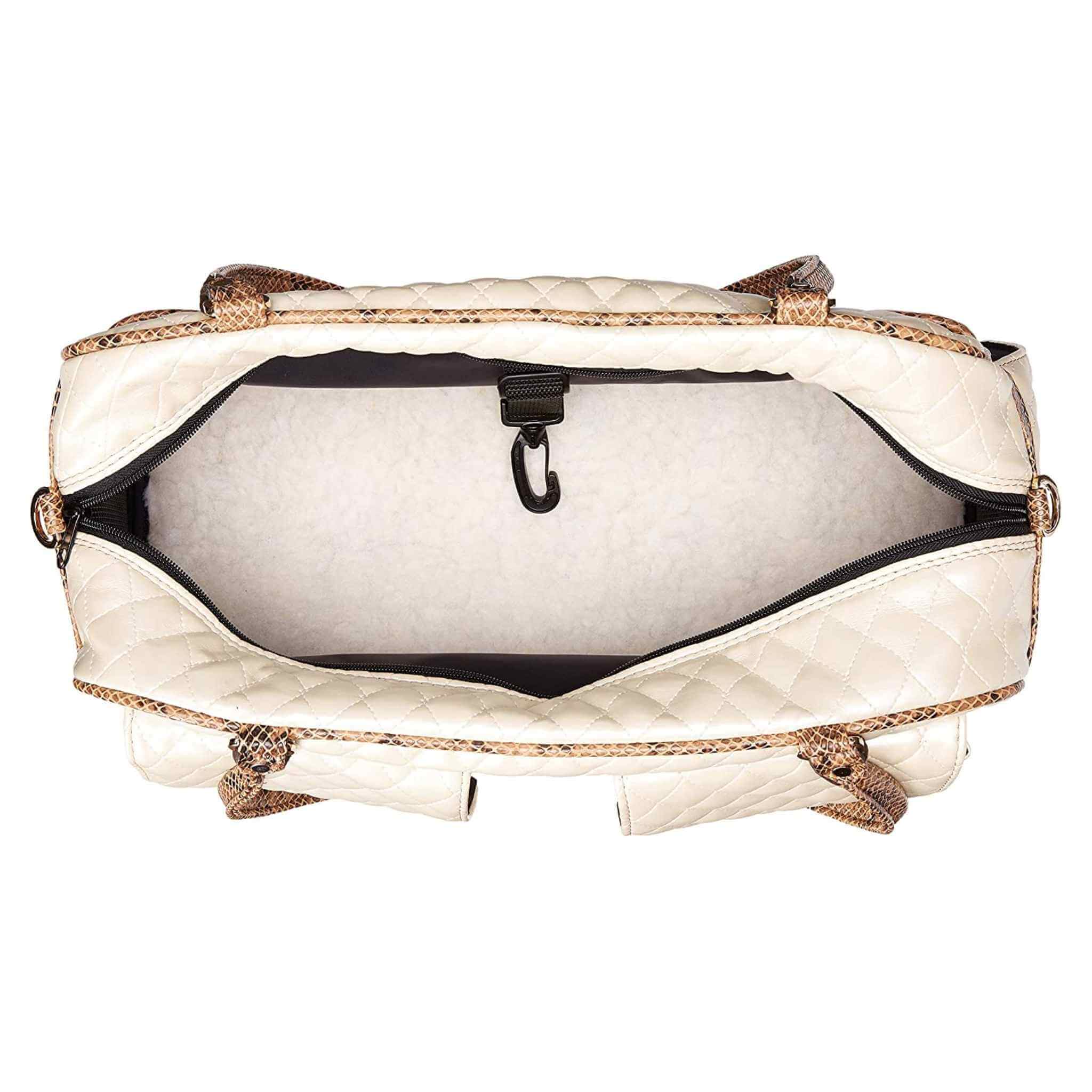 Payton Dog Carrier by PETote - Khaki  Designer Dog Carriers at