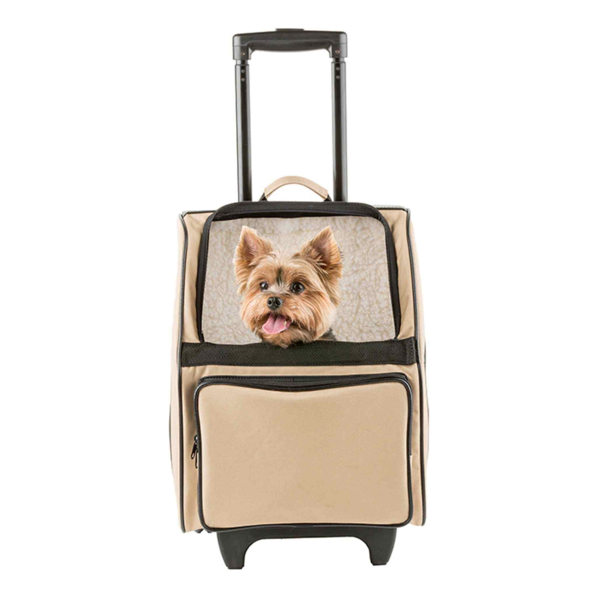 Payton Dog Carrier by PETote - Khaki  Designer Dog Carriers at