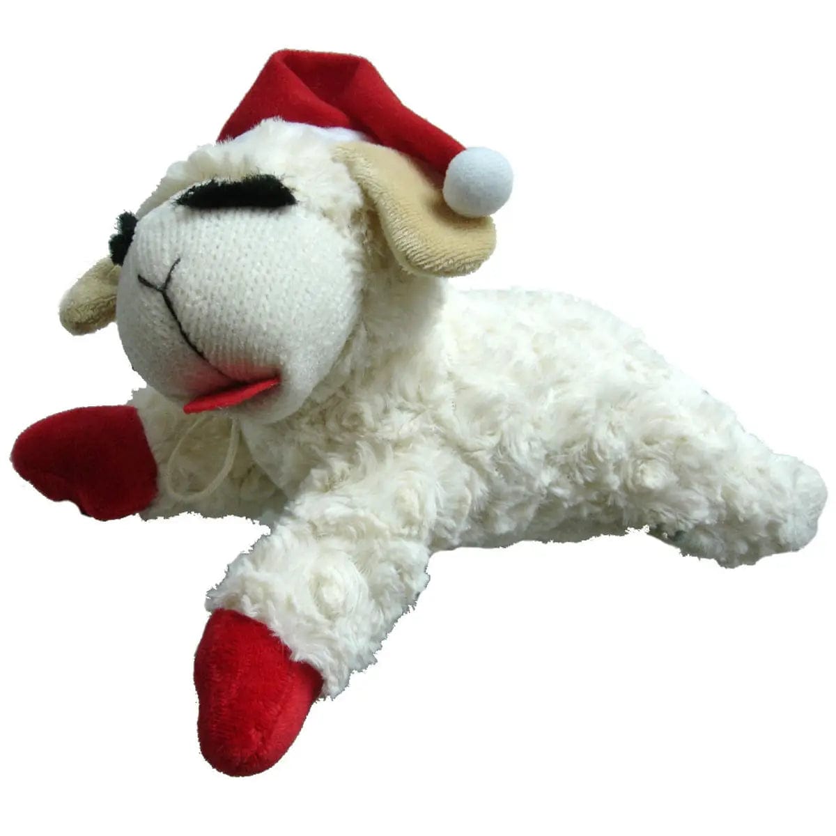  Santa Lamb Chop Dog Toy