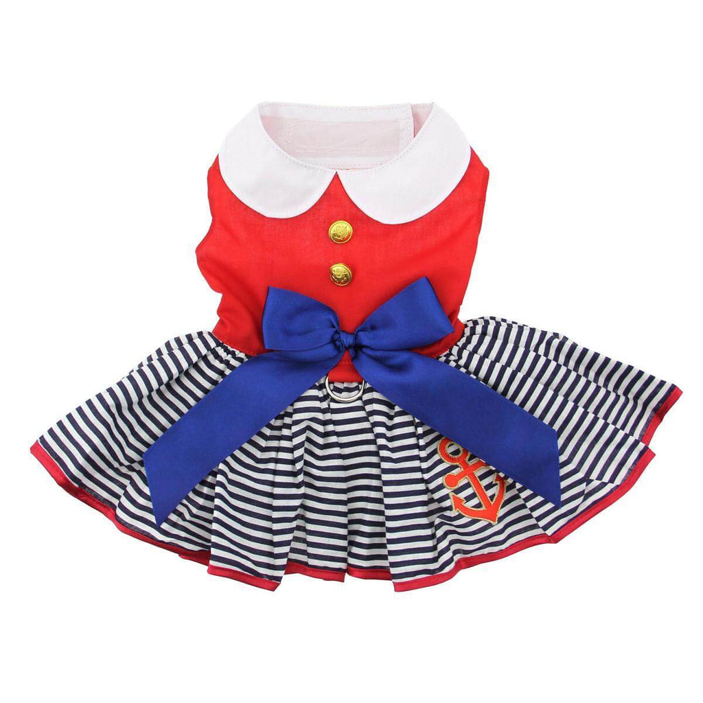 Sailor Dog Dress - Spring & Summer Dog Dresses – they made me wear it